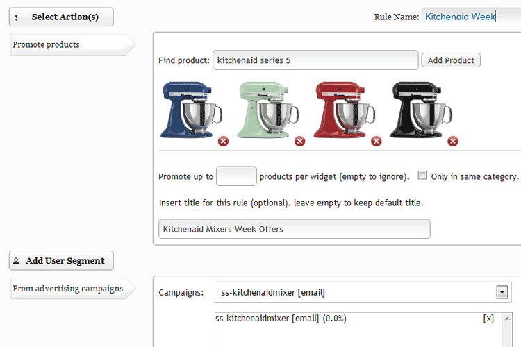 segmentation options